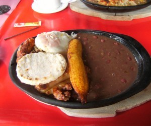 Bandeja Paisa. Source: Flikcr.com  By: joshuaheller